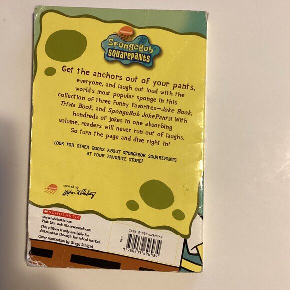 A Bundle of SpongeBob SquarePants Paperback Books + CD Collectable - Picture 13 of 16
